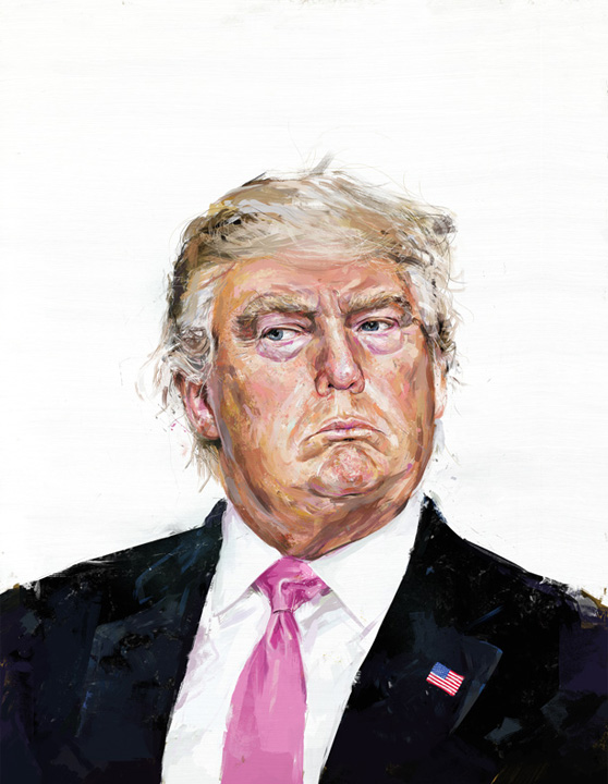 portrait painting of Donald Trump # portrait painting of Ludwig van Beethoven #portrait painting of Markus Soeder with Covid mask  #portrait painting of Kamala Harris