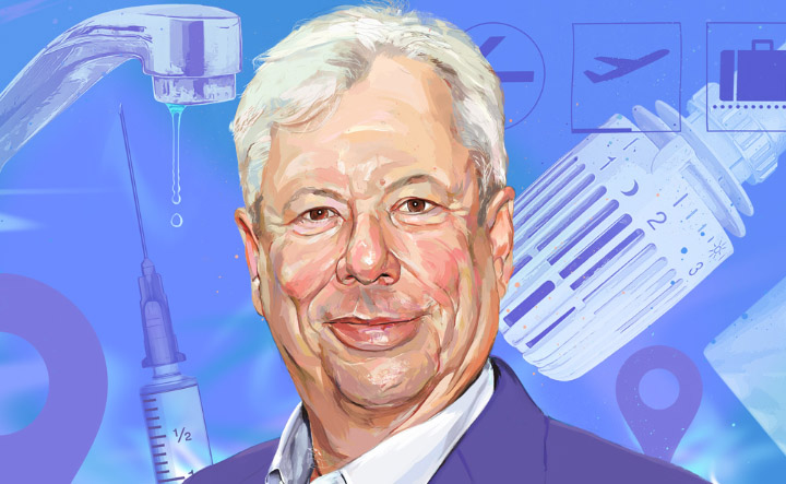 portrait painting Richard Thaler Nobel prize